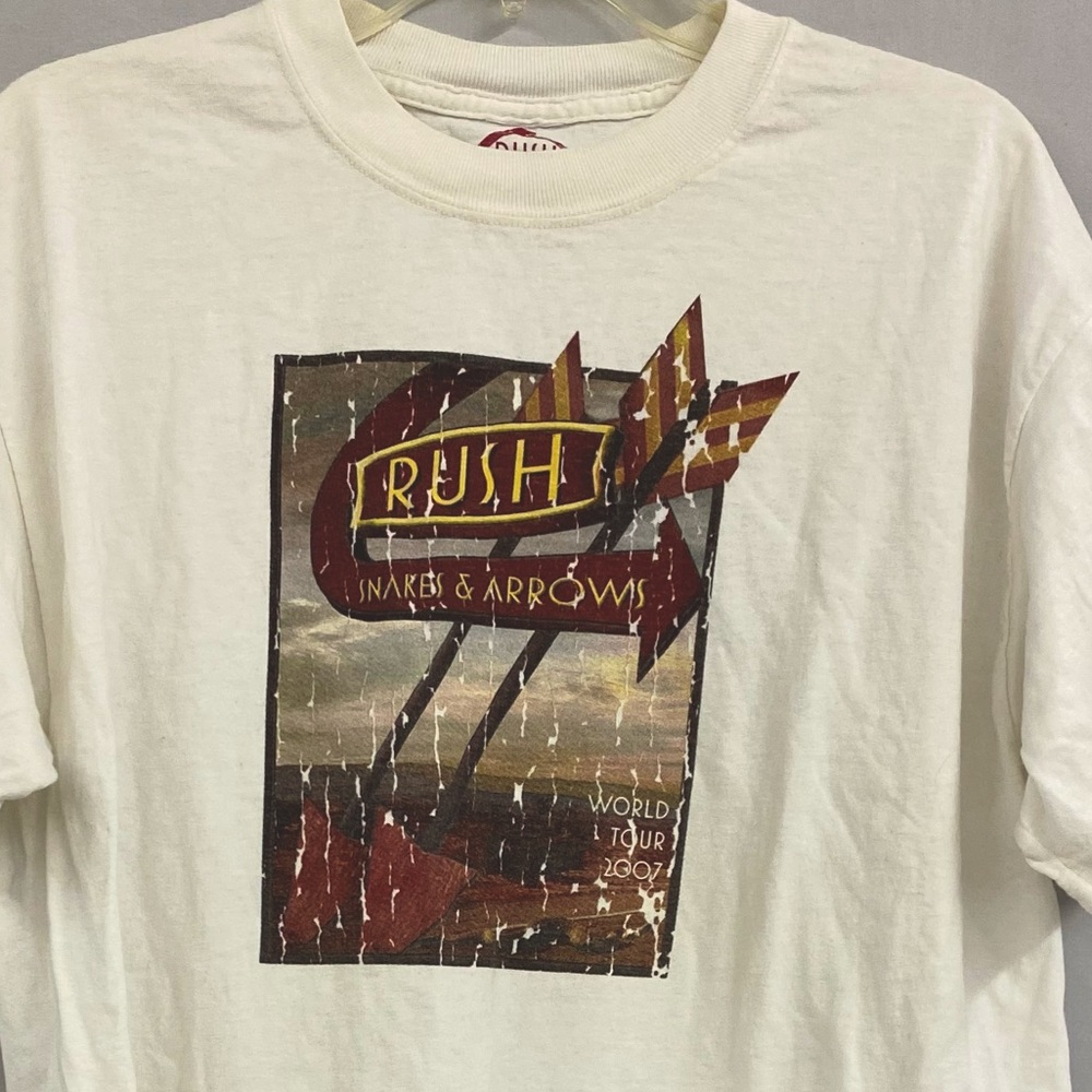 Rush Snakes & Arrows Tour Band Tee 2007